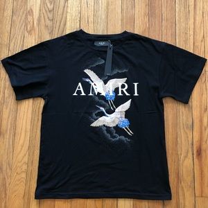 Amiri Crane S\S T-Shirt Brand New-S